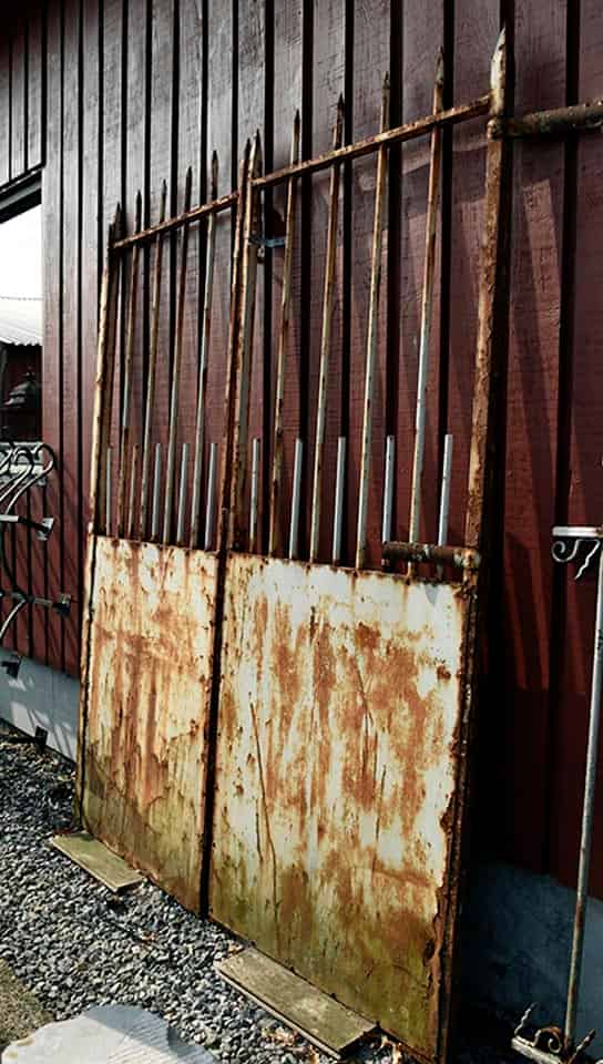 Antieke-dubbele-poort-