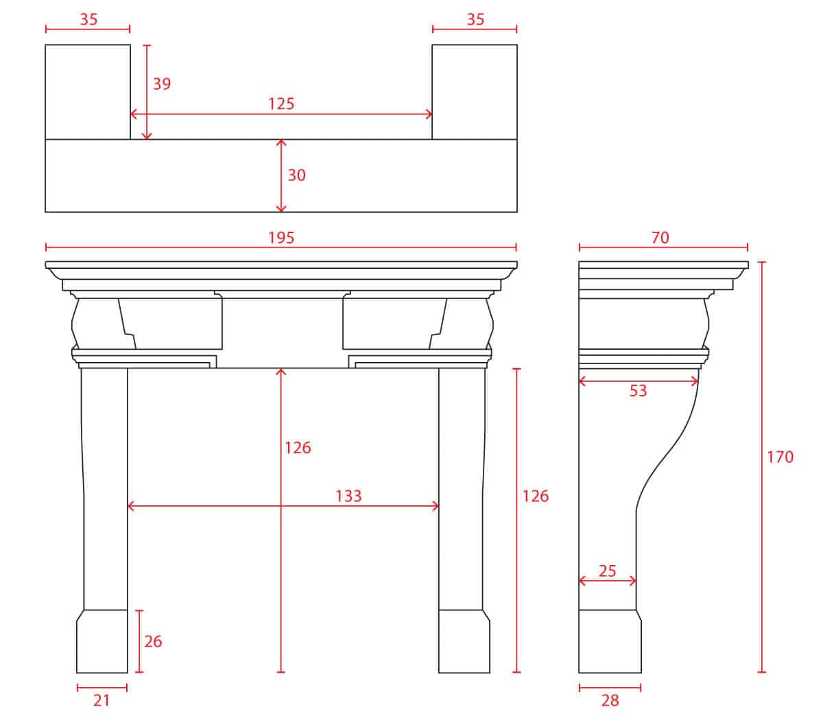 Chateau-zandstenen-schouw-maten