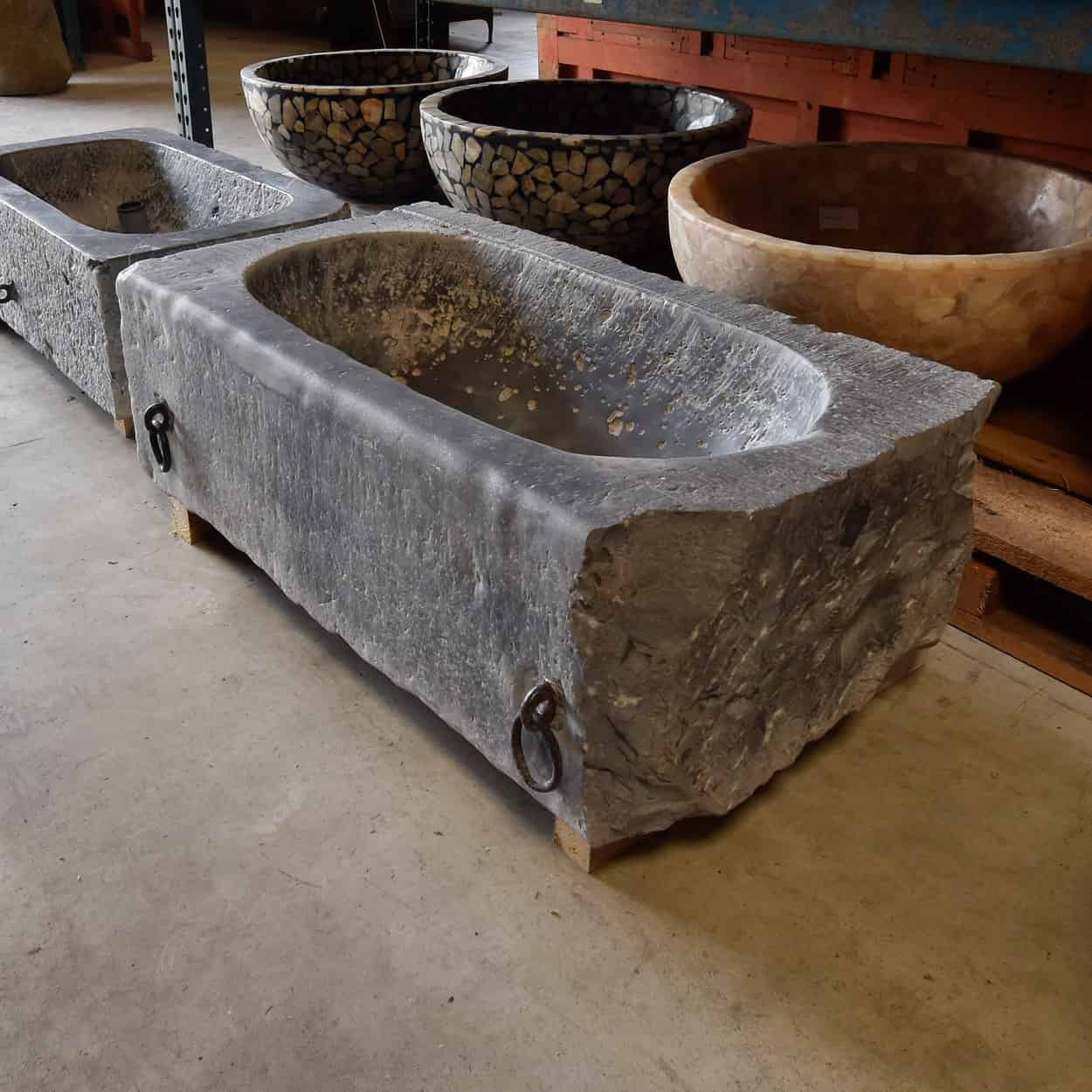 Hardstenen-trog-bak