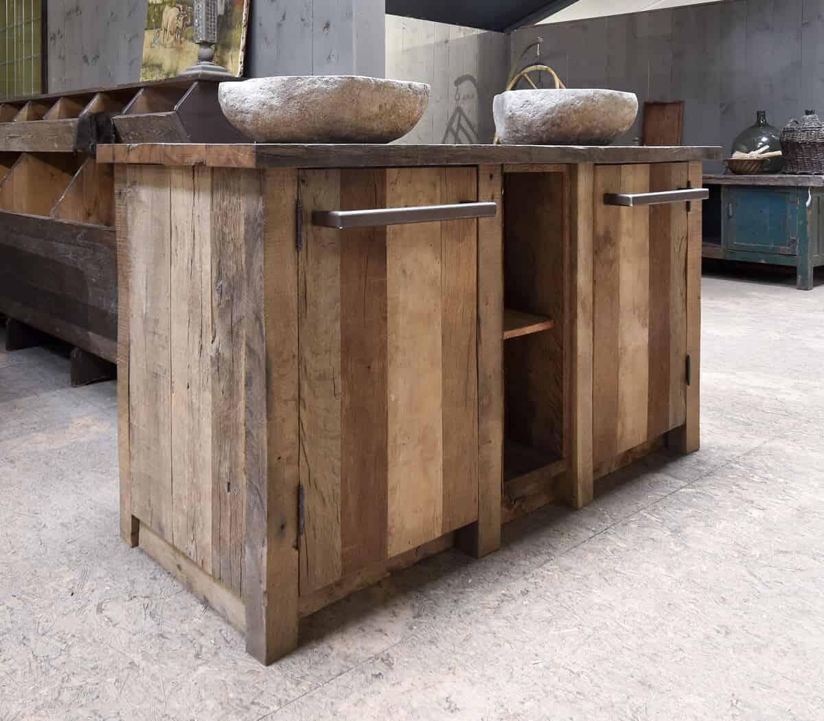 eiken-badkamermeubel