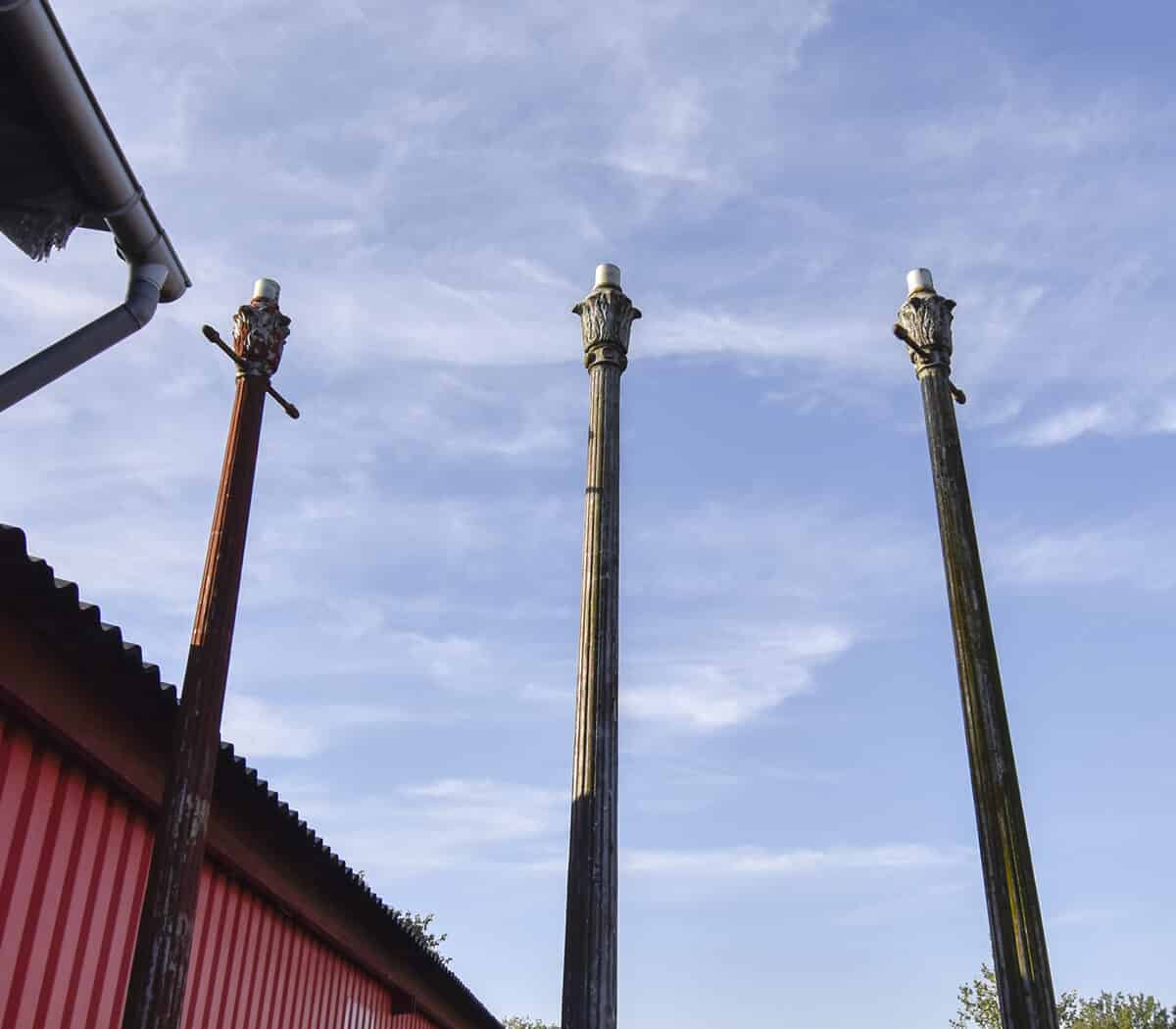 IJzeren-lantaarnpaal