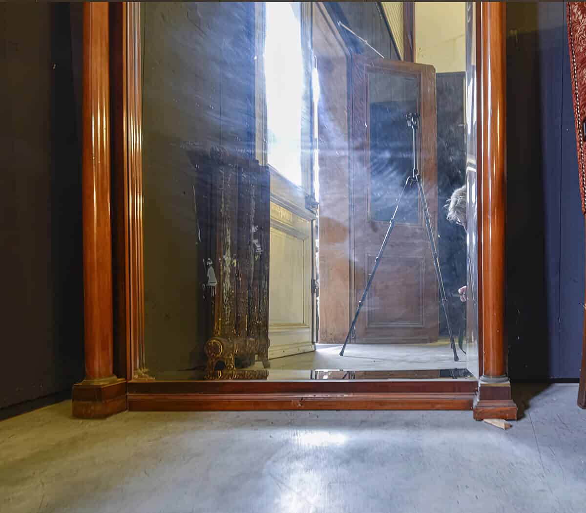 Antieke-spiegel-met-facet-glas