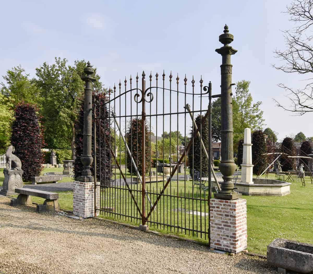 Poort-met-poortpalen