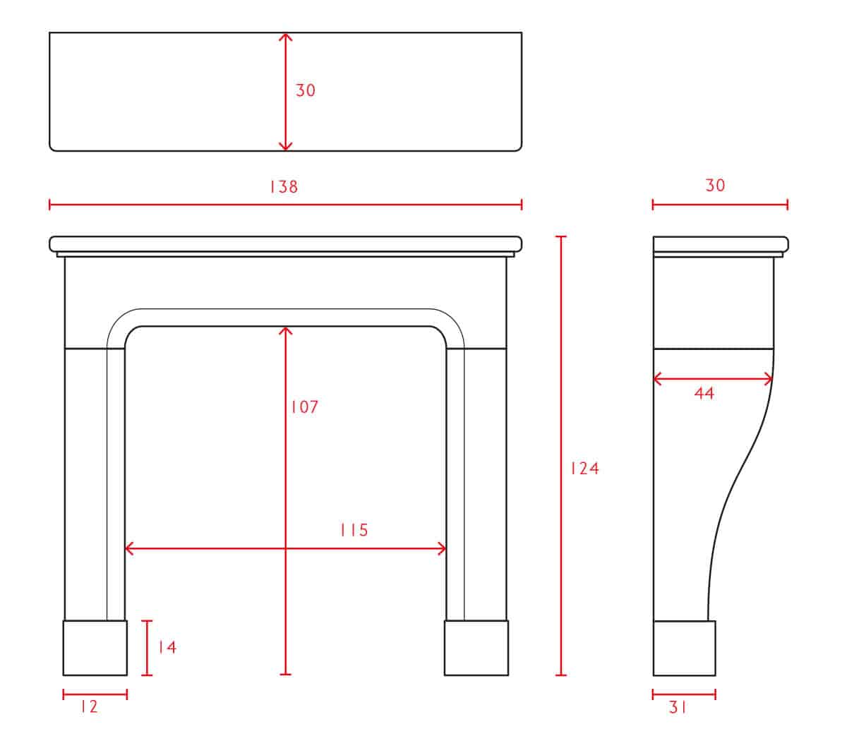 Zabdstenen-voorzetschouw