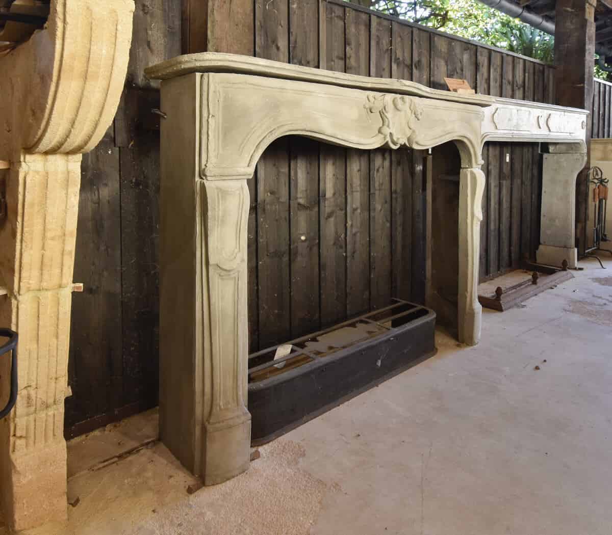 Gepatineerde-voorzetschouw