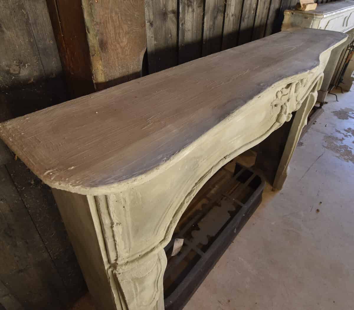 Gepatineerde-voorzetschouw