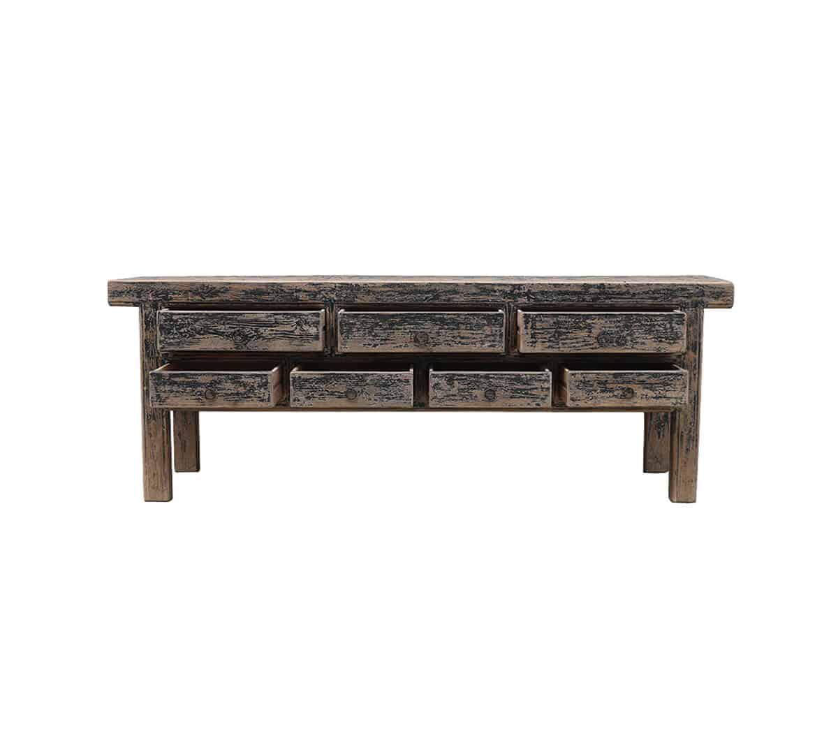 Houten-Dressoir-met-lades