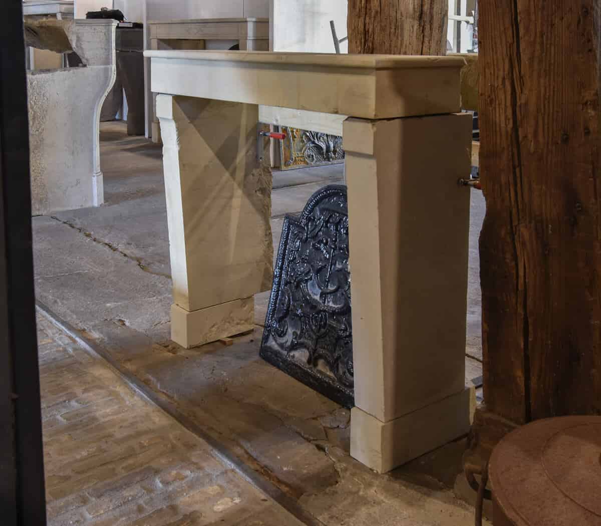 Marmerstenen-voorzetschouw