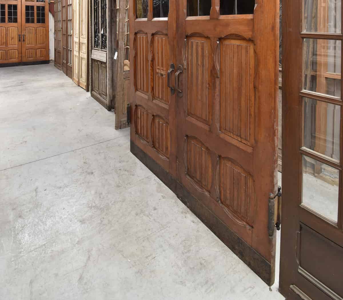 Eiken-dubbele-deuren