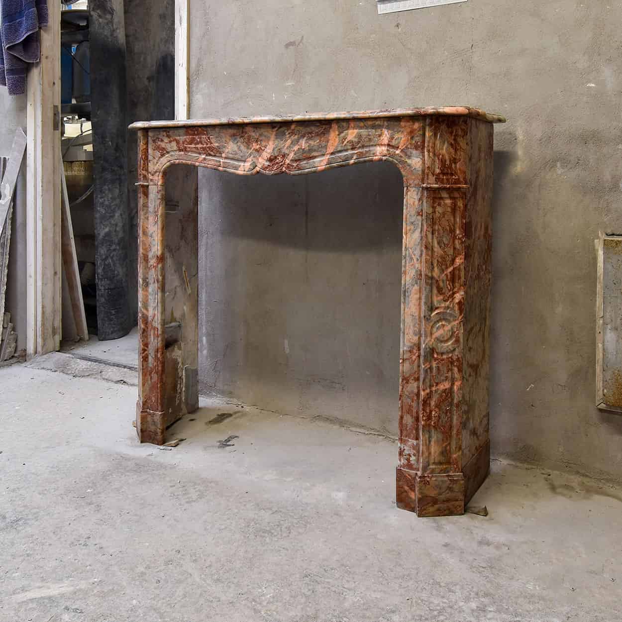 Marmeren-voorzetschouw