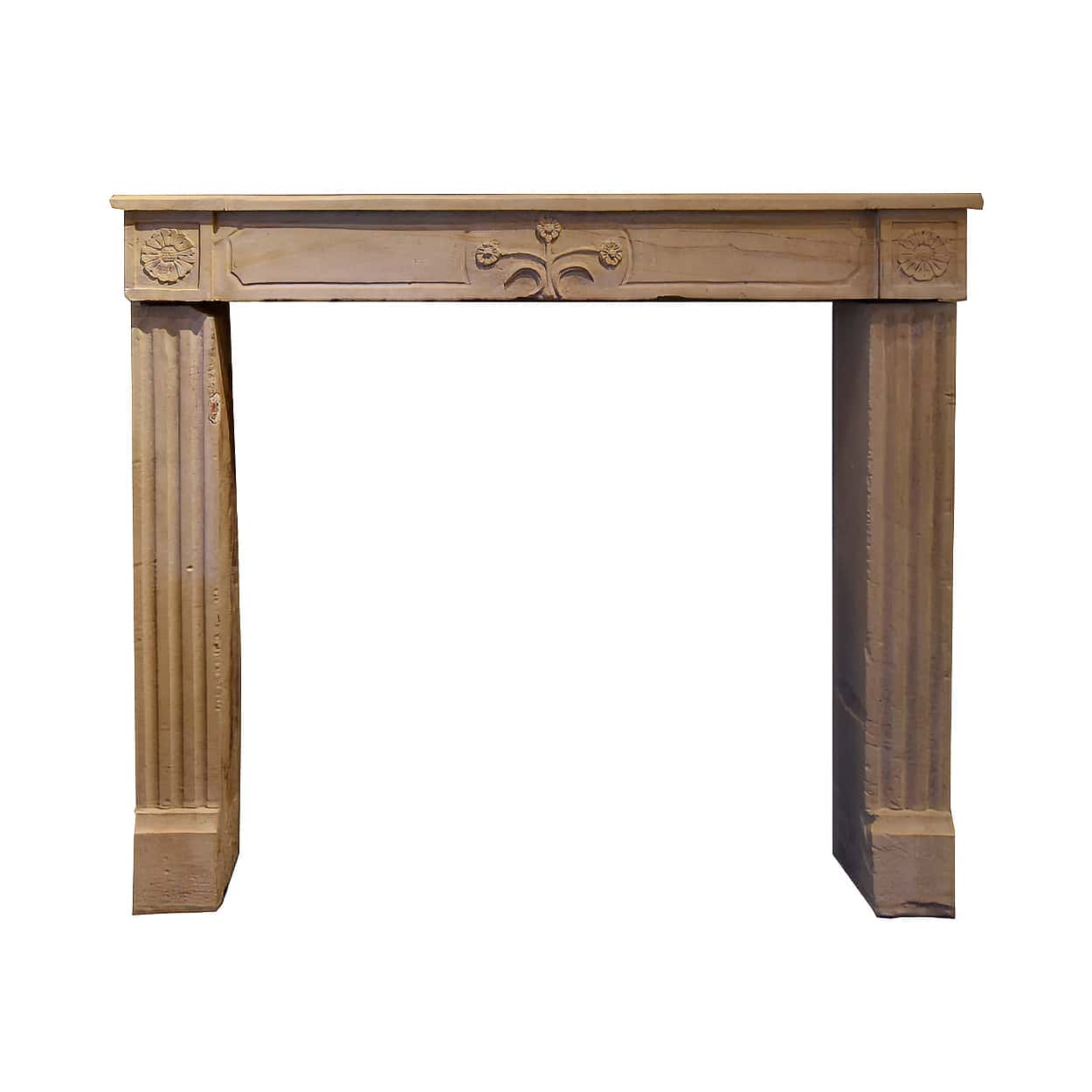 Old marble stone Front fireplace