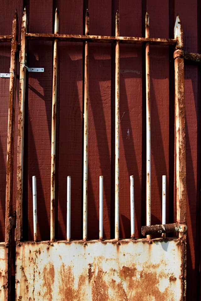 Antieke-dubbele-poort-