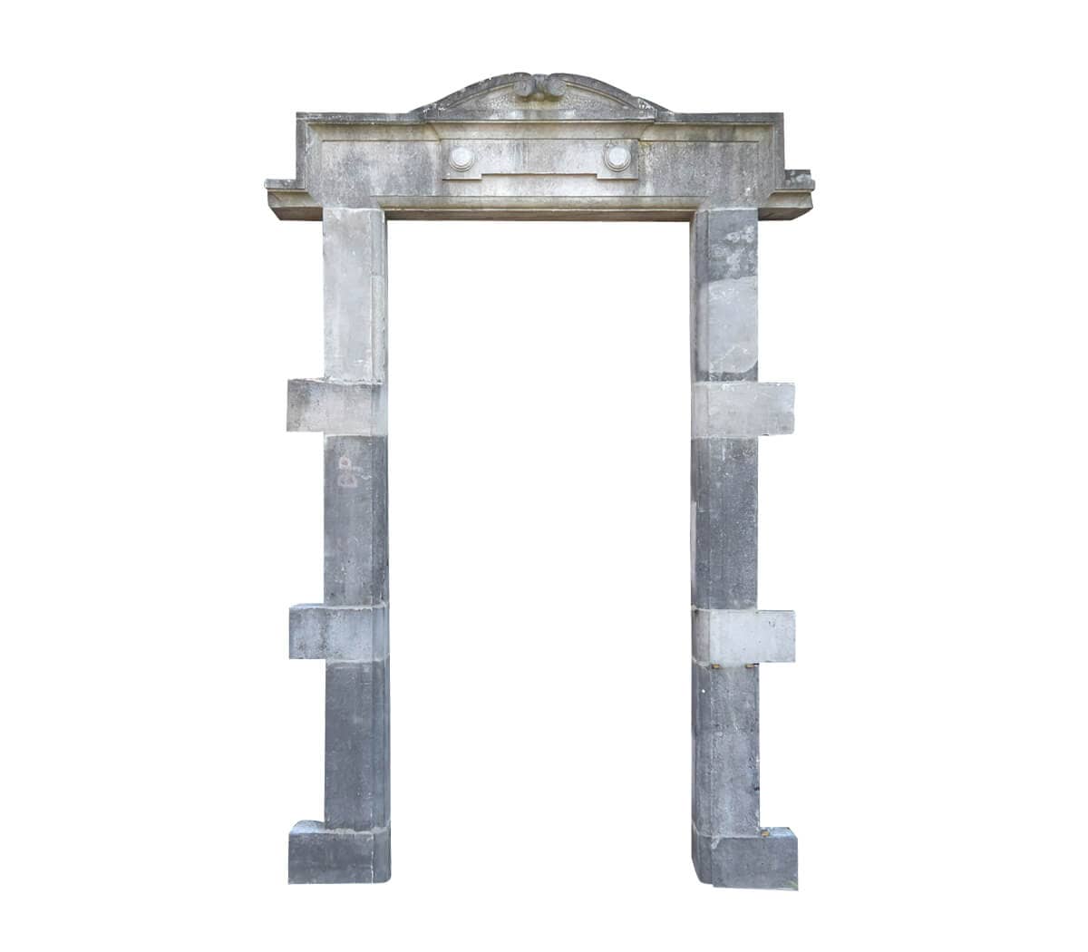 Belgisch-hardstenen-portiek