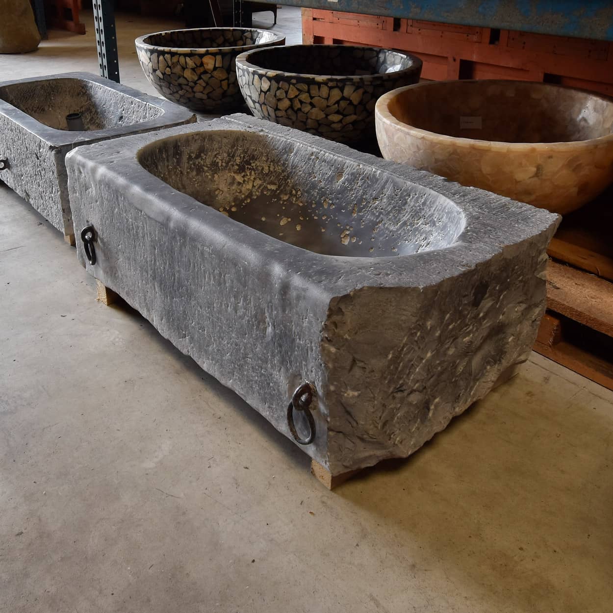 Hardstenen-trog-bak