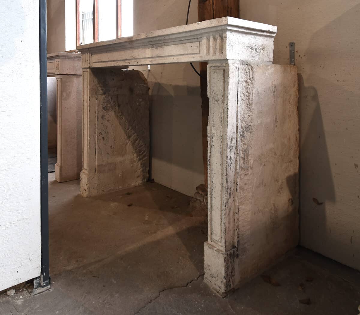 Marmerstenen-voorzetschouw