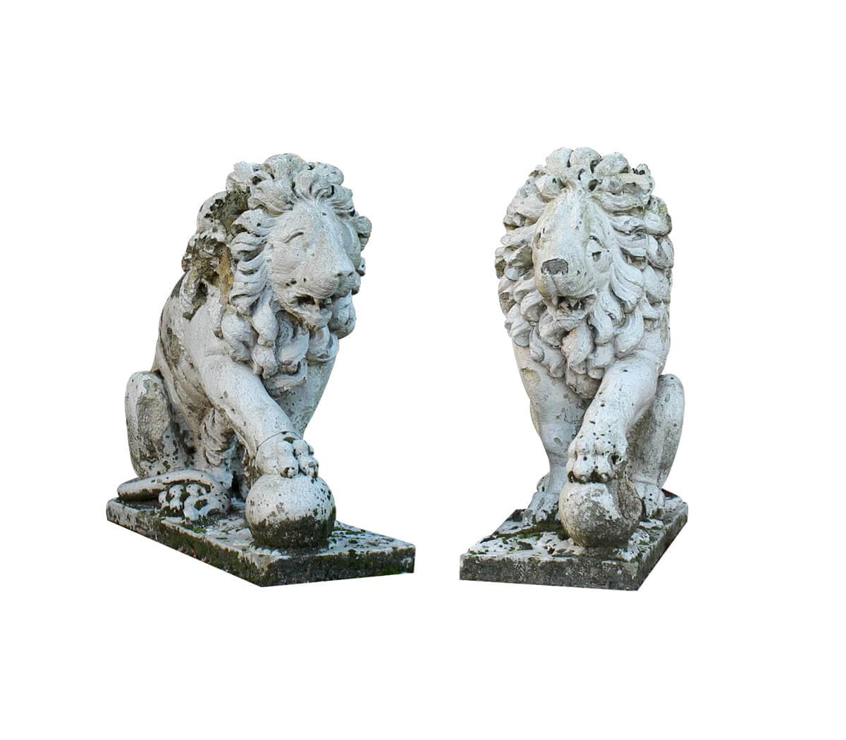 koppel-antieke-zandstenen-leeuwen