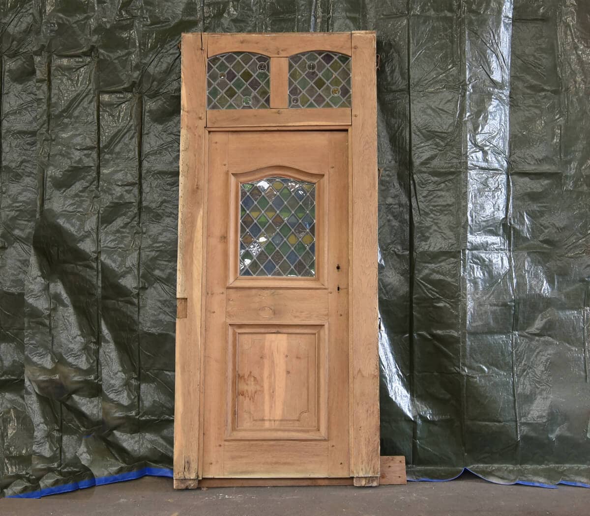 eiken-voordeur-glas-in-lood