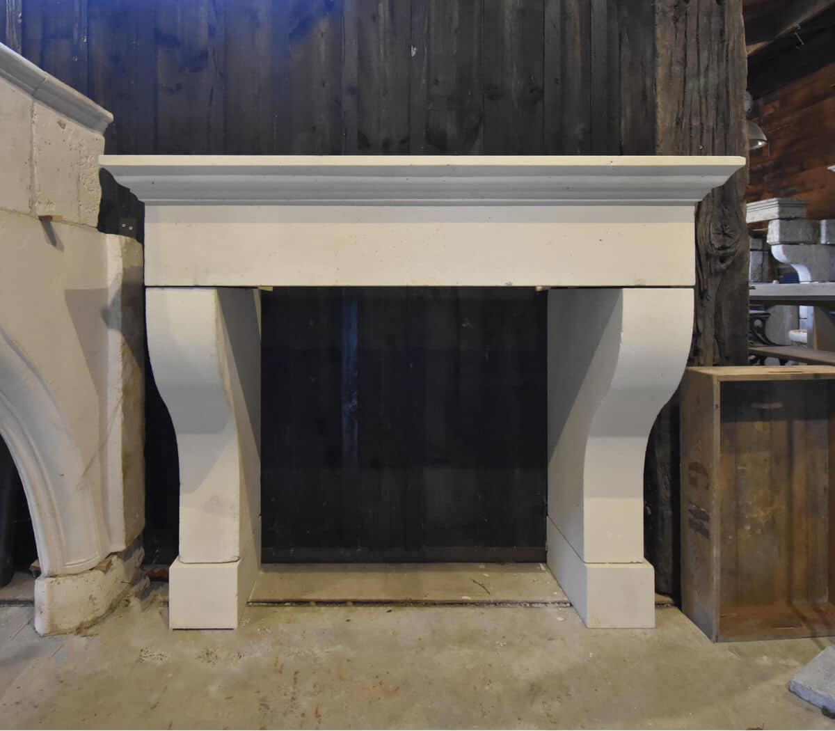 Zandstenen-ombouwschouw