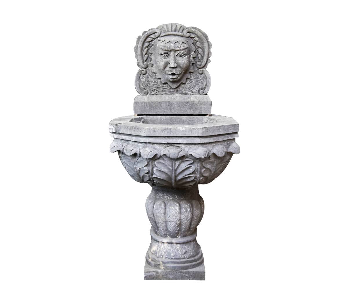 Natuurstenen-wandfontein