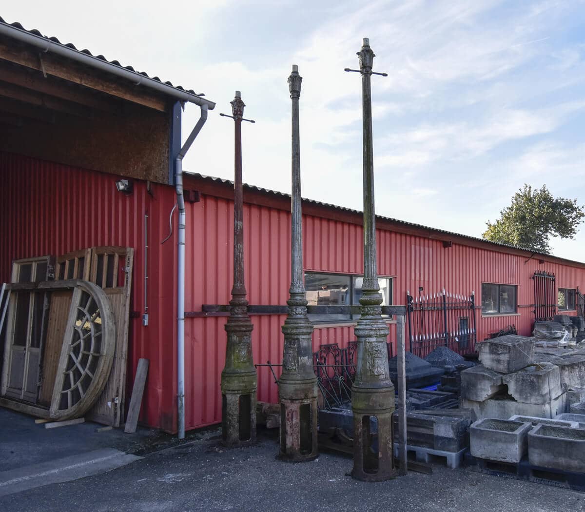 IJzeren-lantaarnpaal