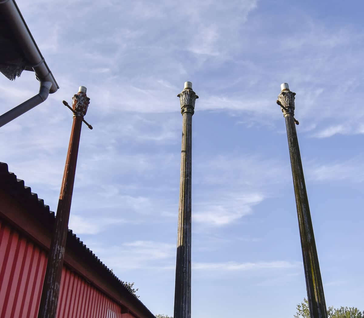 IJzeren-lantaarnpaal