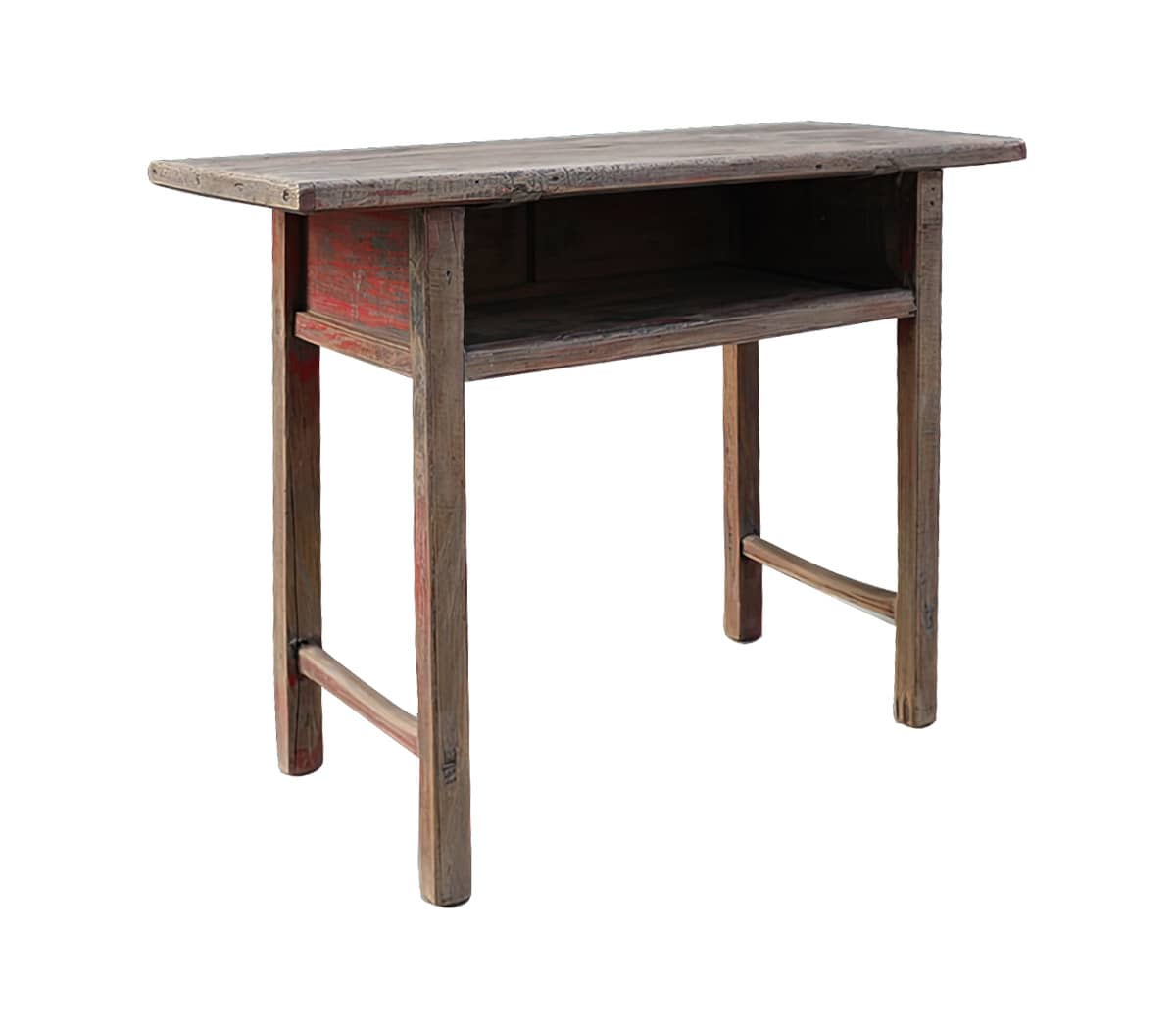 Houten-wandtafel-rood