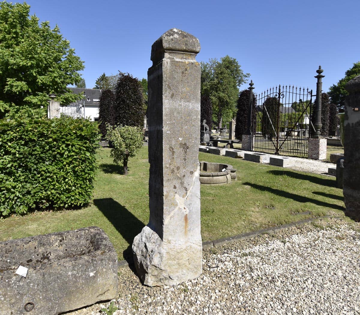 Set-natuurstenen-poortpalen