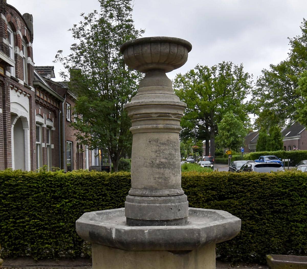 Zandstenen-fontein