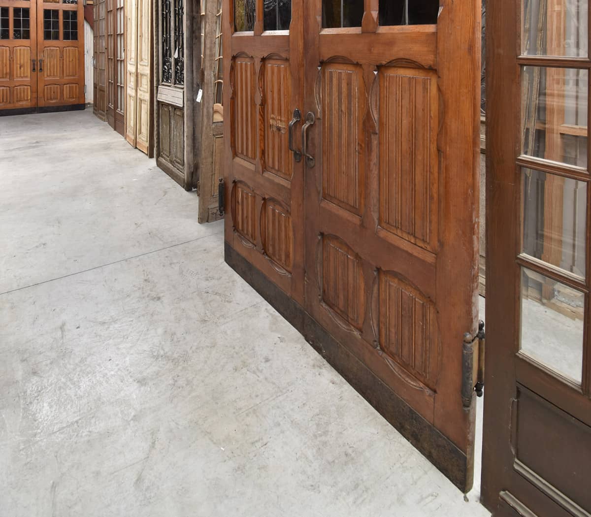 Eiken-dubbele-deuren