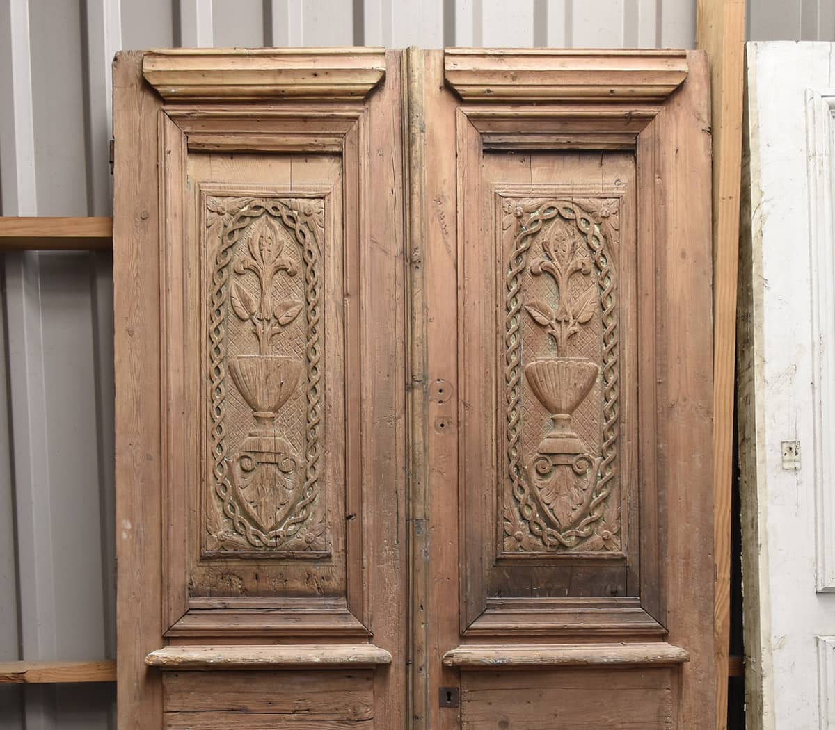 Eiken-dubbele-voordeur