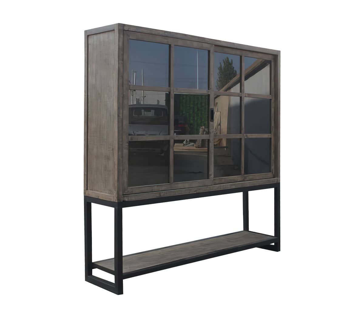 Buffetkast-met-2-deuren-met-glas