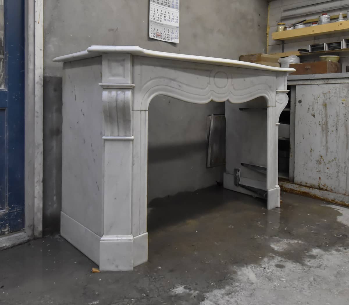 Carrara-marmeren-ombouwschouw