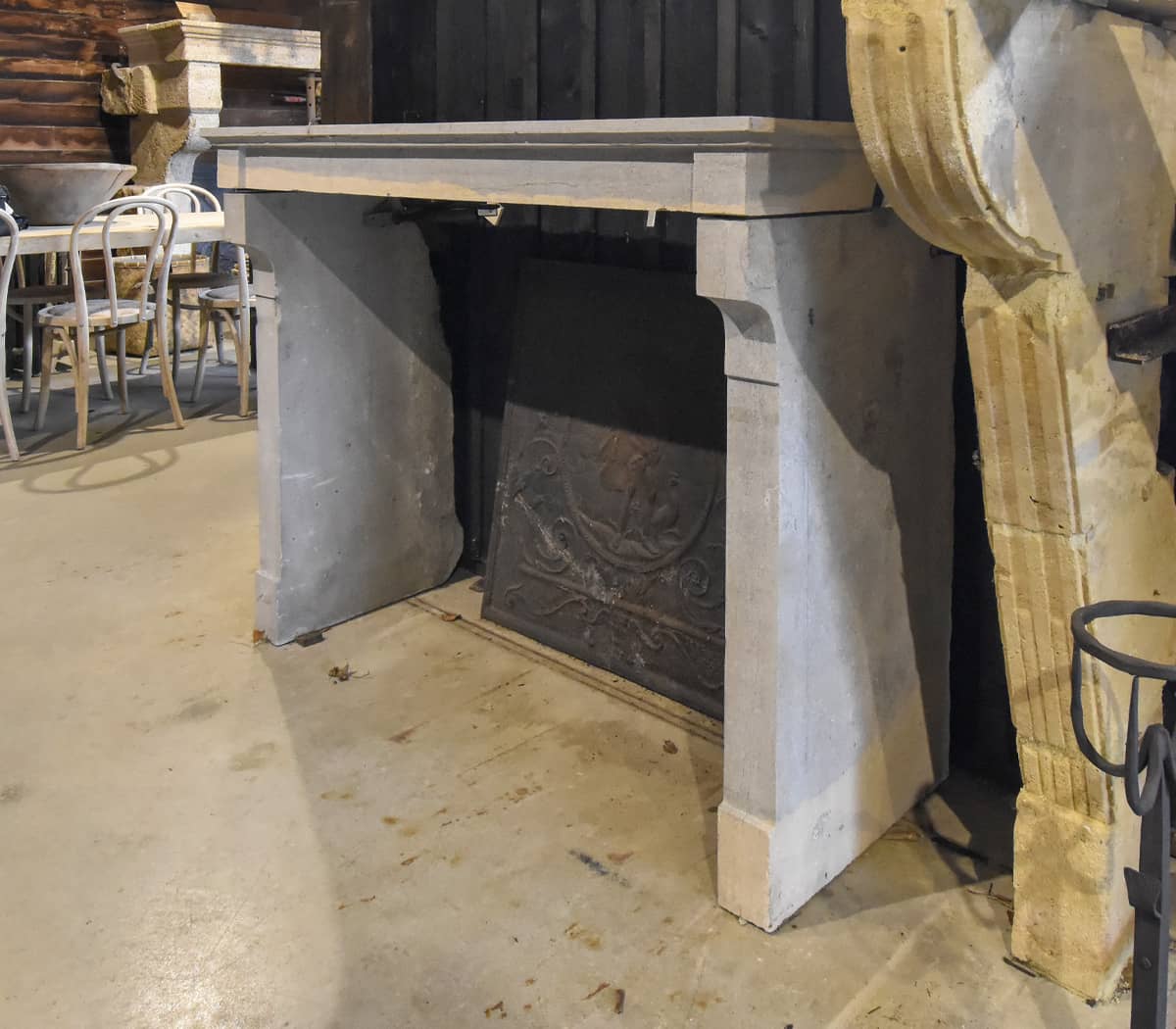 Marmerstenen-voorzetschouw