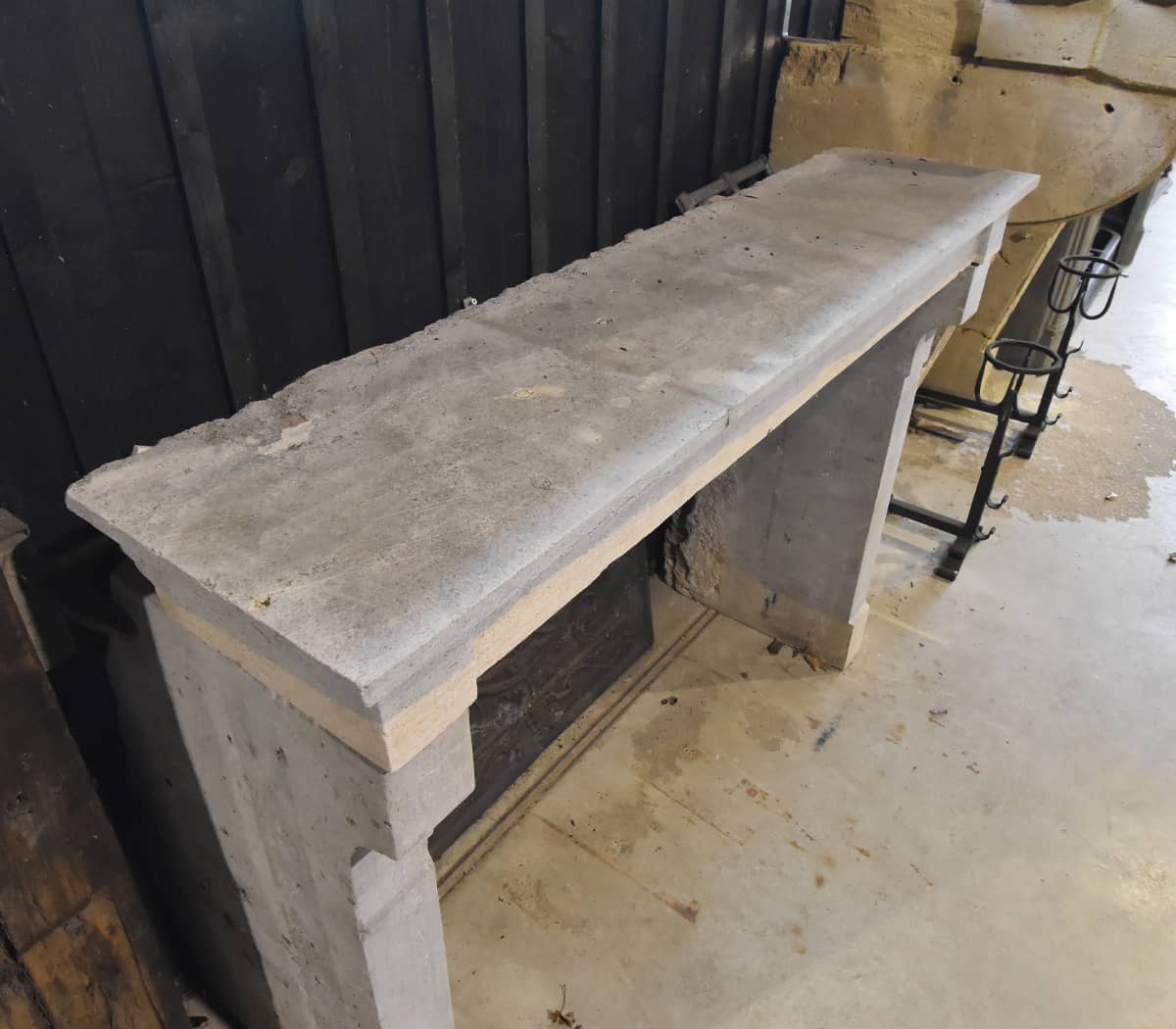 Marmerstenen-voorzetschouw