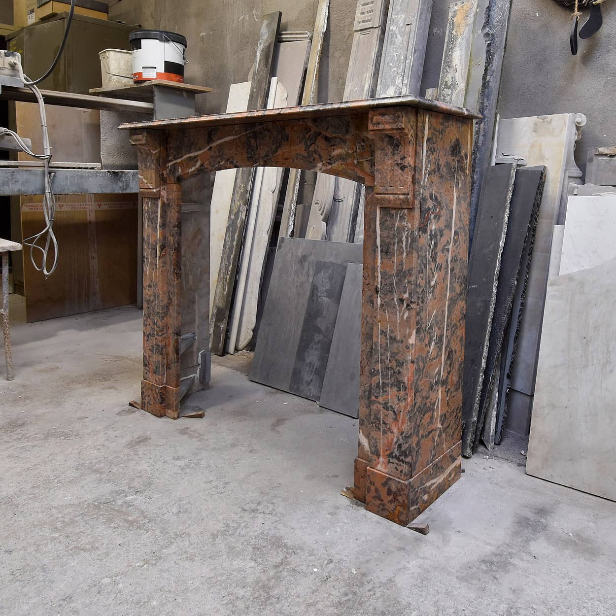 Marmeren-voorzetschouw