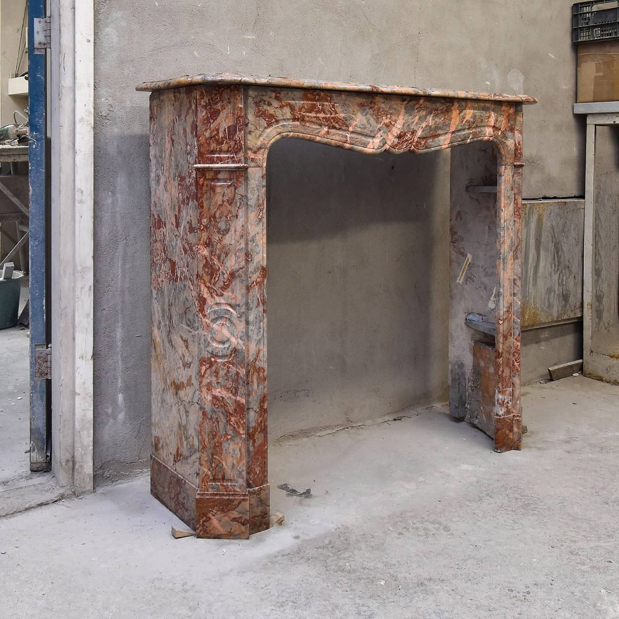 Marmeren-voorzetschouw