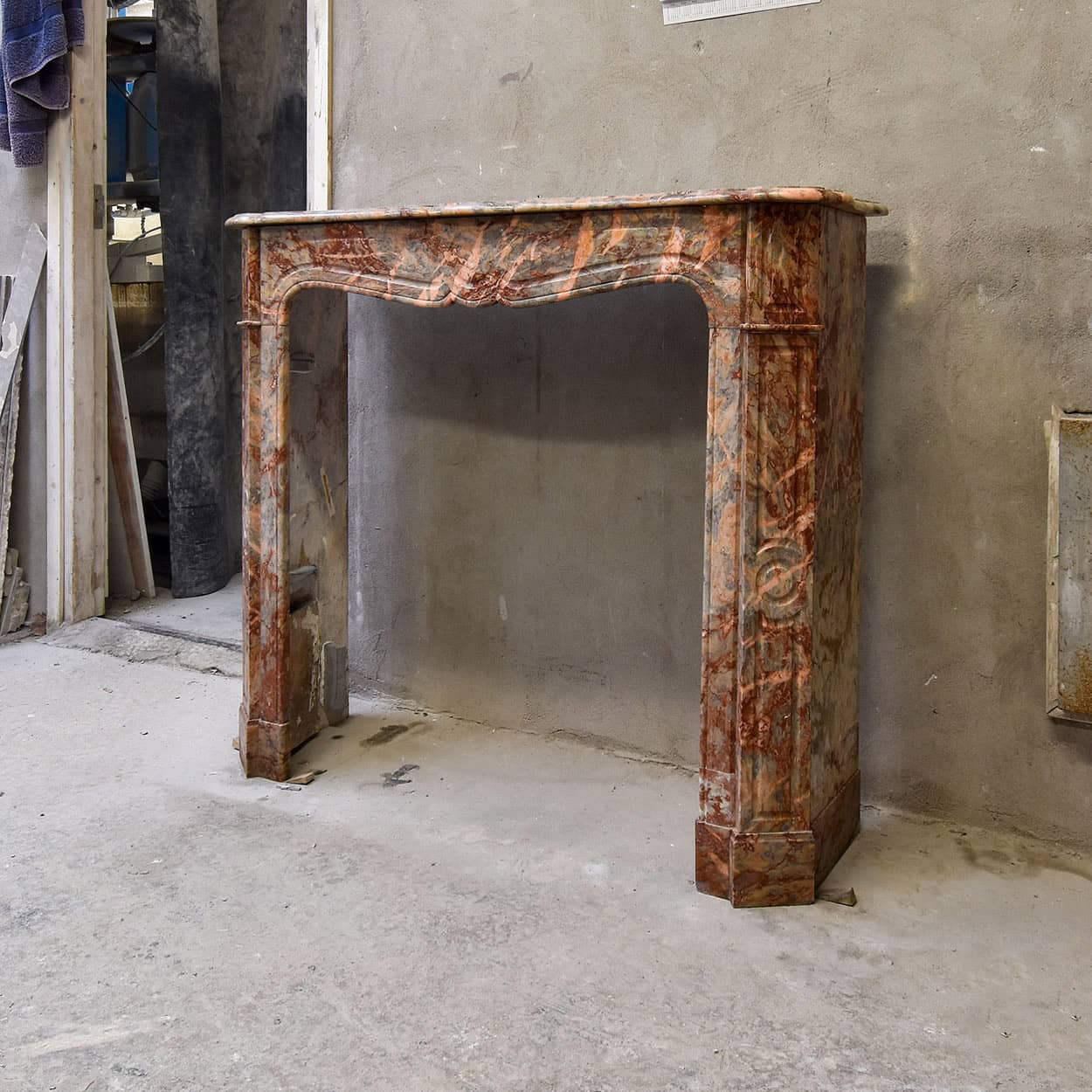 Marmeren-voorzetschouw