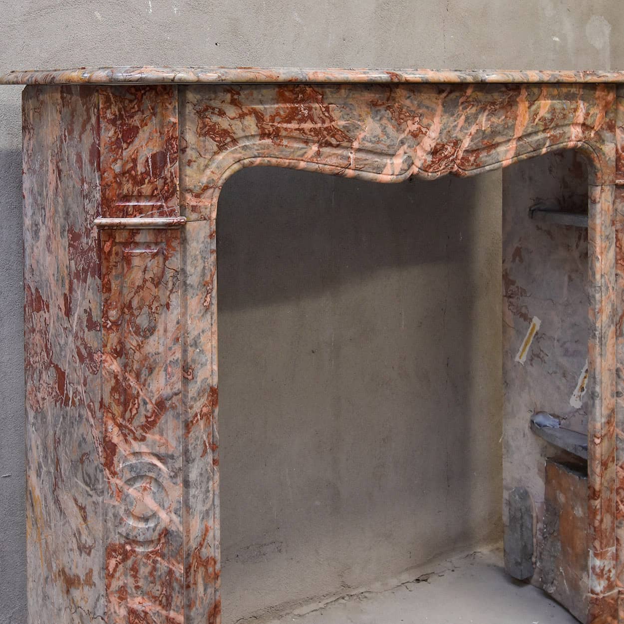 Marmeren-voorzetschouw