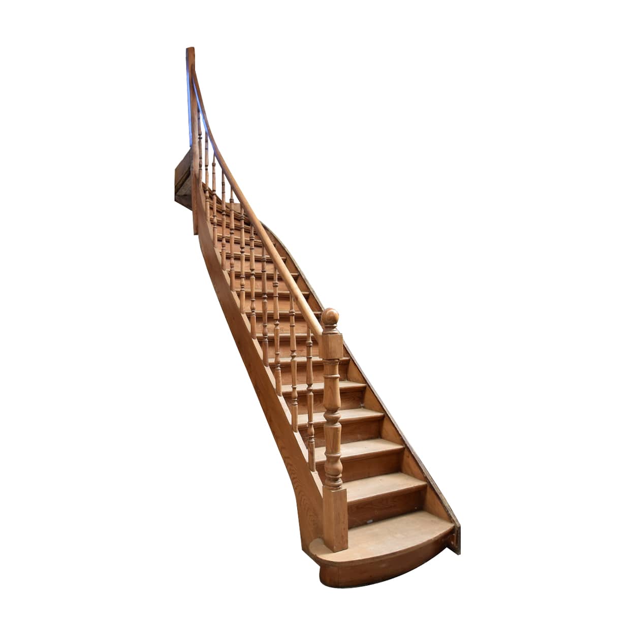 Eiken-houten-trap