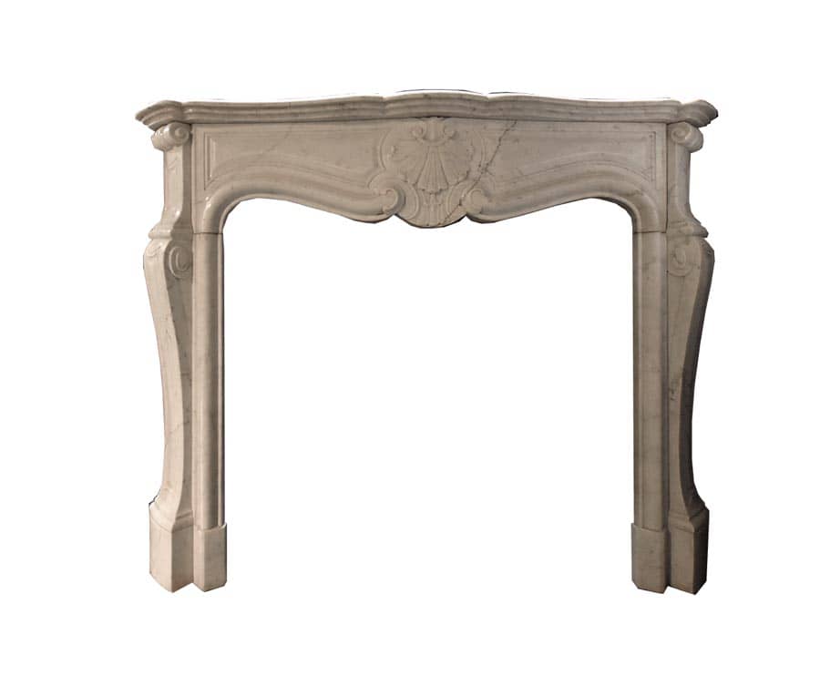 Antieke-Louis-XV-carrara-marmeren-schouw