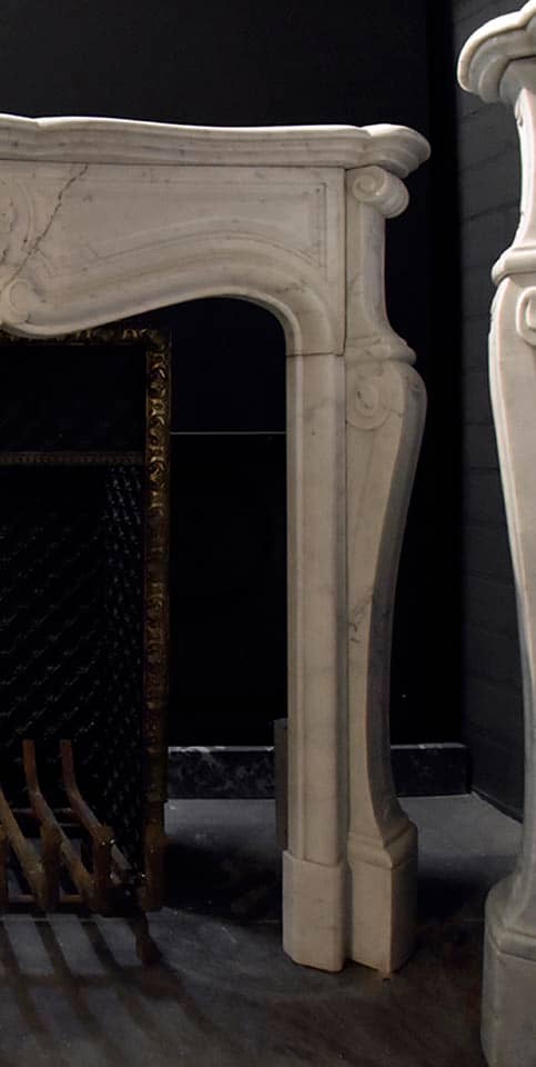 Antieke-Louis-XV-carrara-marmeren-schouw