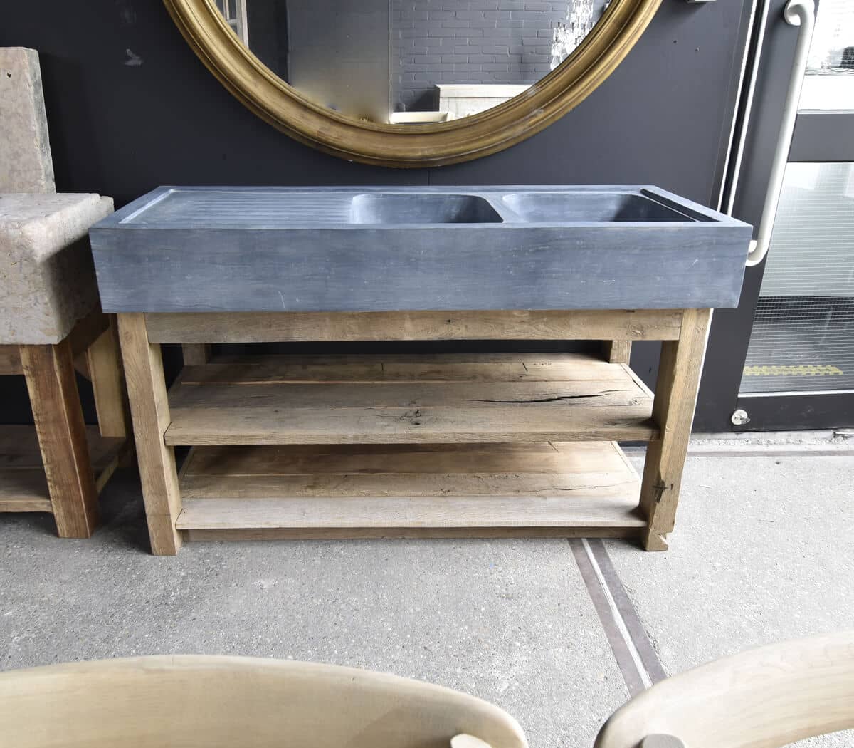 belgisch-hardstenen-gootsteen-eiken-onderstek