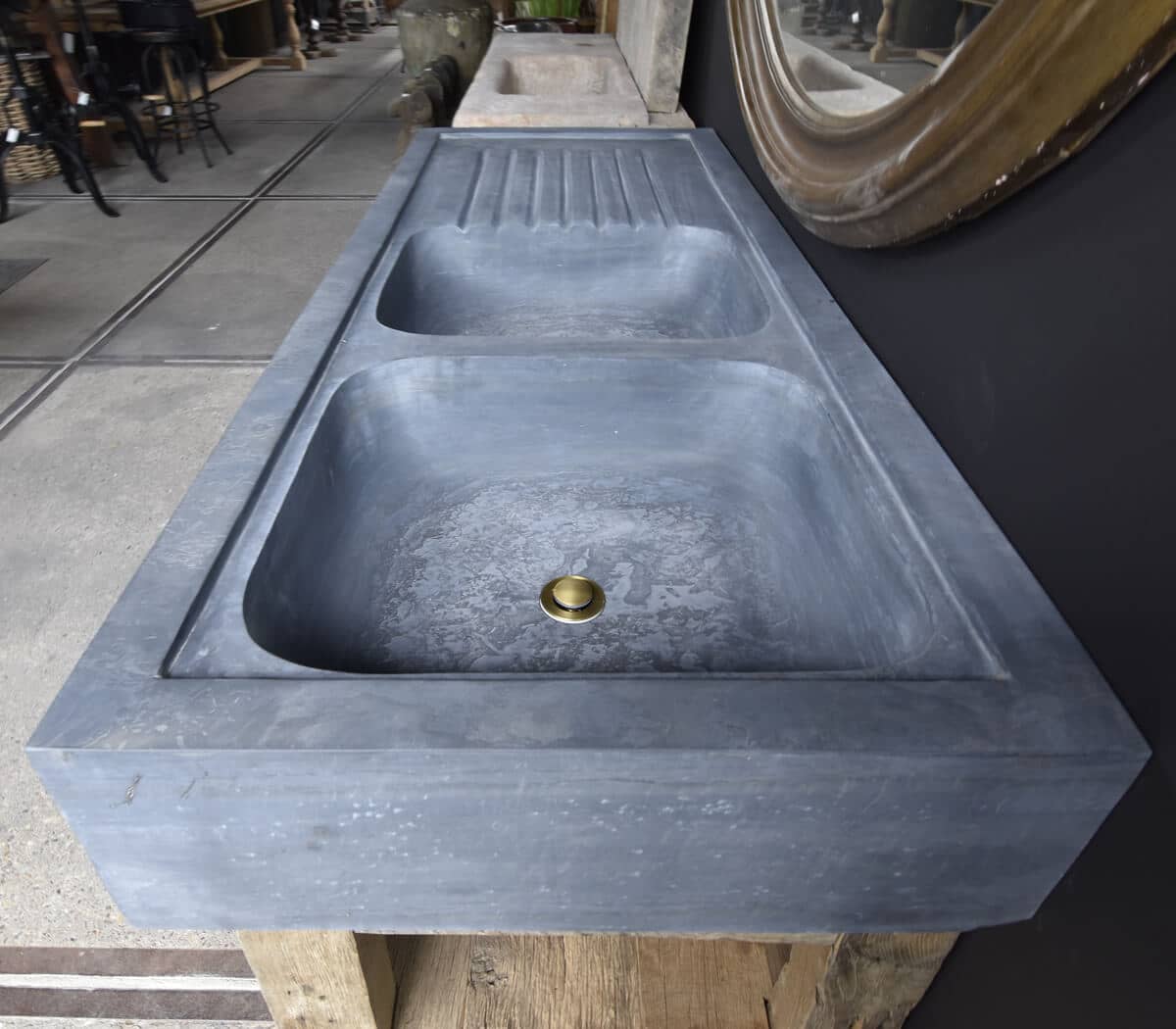 belgisch-hardstenen-gootsteen-eiken-onderstek