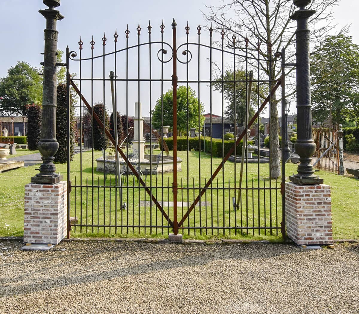 Poort-met-poortpalen