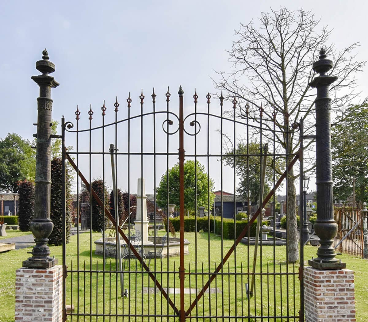 Poort-met-poortpalen