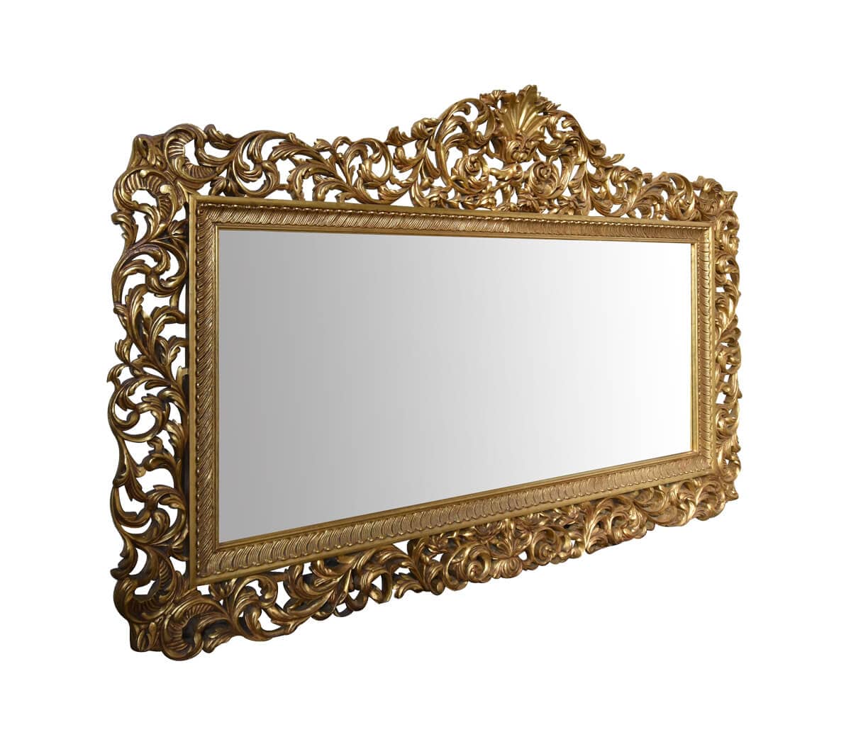 Zeer-grote-antieke-spiegel-in-Barok-stijl-met-facet-glas