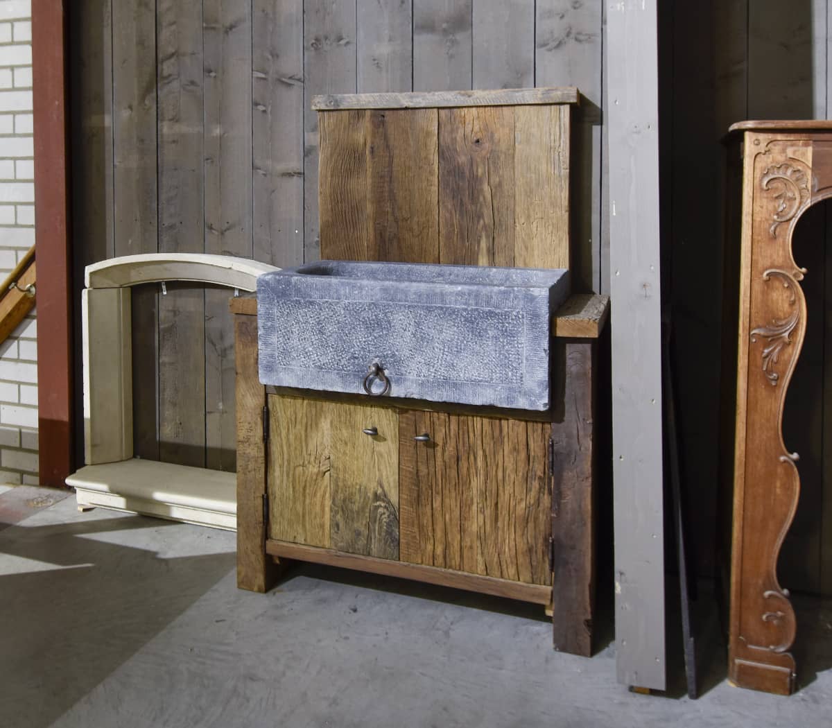 Eiken-badkamermeubel-met-Hardstenen-bak