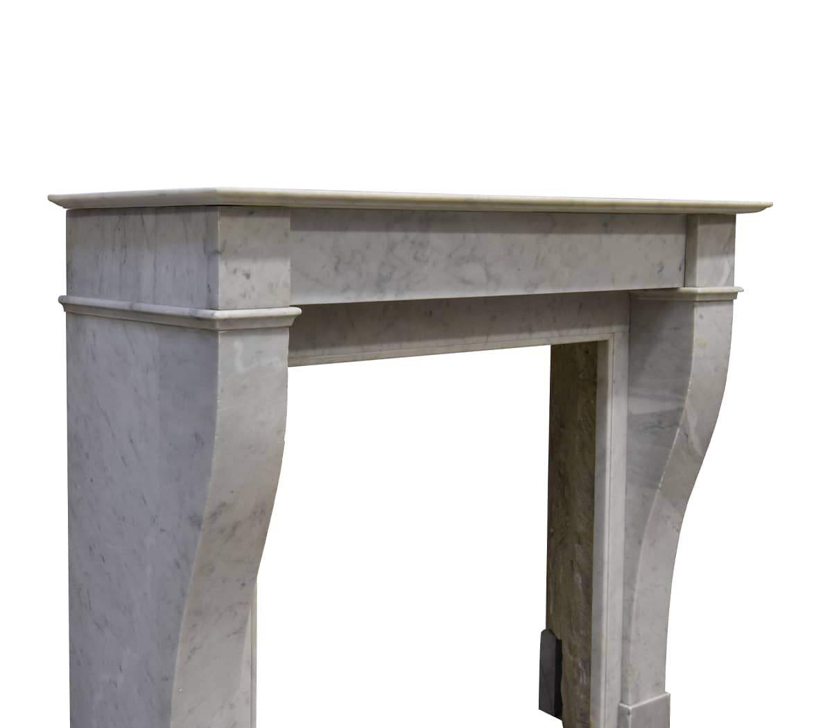 Carrara-marmeren-Louis-Philippe-voorzetschouw